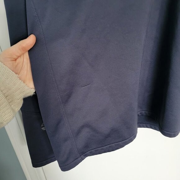 Timberland Men's Navy Blue 1/4 Zip Pullover Size L - Picture 3 of 6